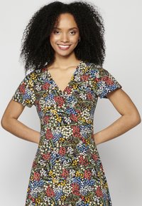 Koroshi SHORT SLEEVE - Vestido informal - multicolor/multi-coloured