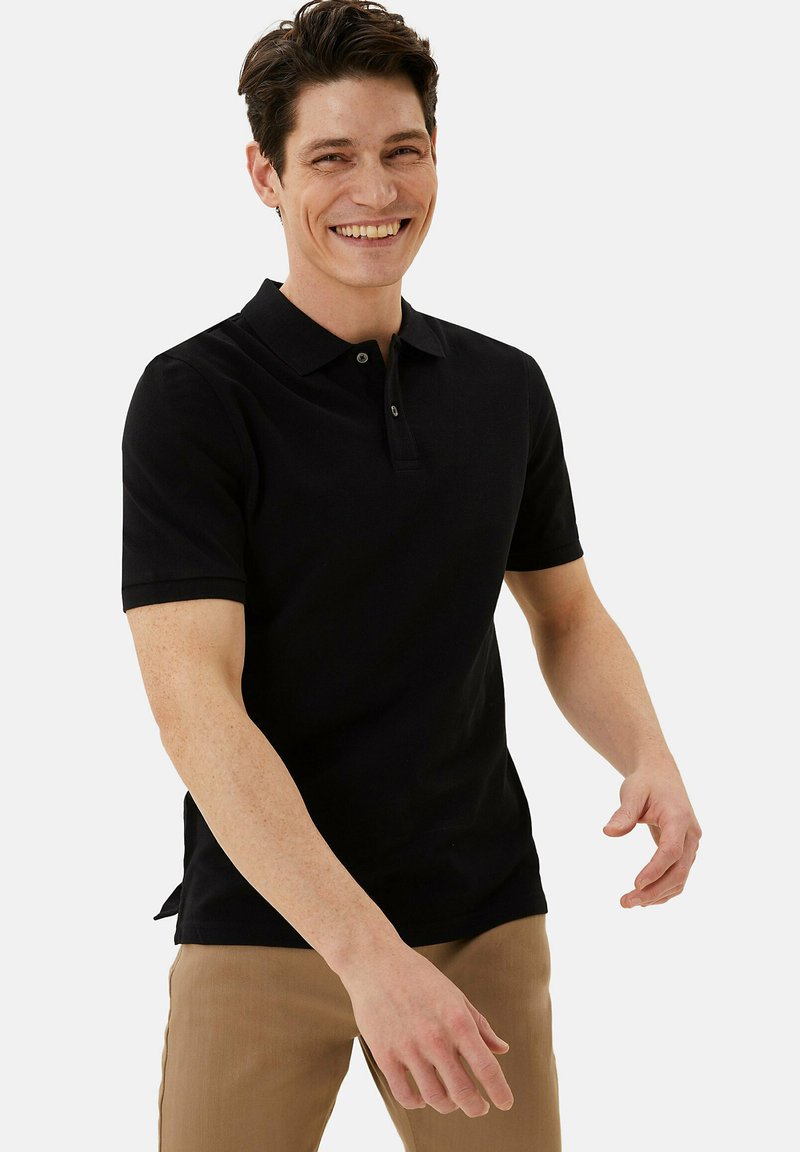 Marks & Spencer SLIM FIT Polo shirt black Zalando.de