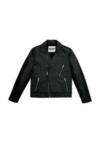 Mira Paris MI AMOR EMBROIDERY BIKER PERFECTO JACKET - Kožená bunda - black