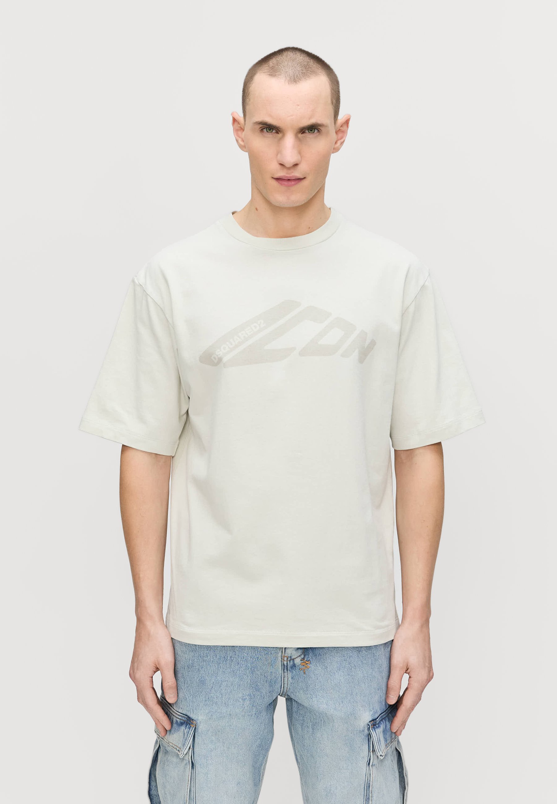 【送料&関税込】Dsquared2 Loose Fit Tee T-shirt DSQUARED2 Loose Fit T Shirt White | Mainline Menswear United