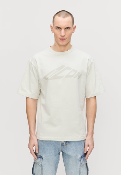 DSQUARED2 ICON LOOSE FIT TEE - T-shirts print - offwhite