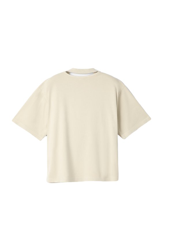 Basic T-shirt - mittel beige2
