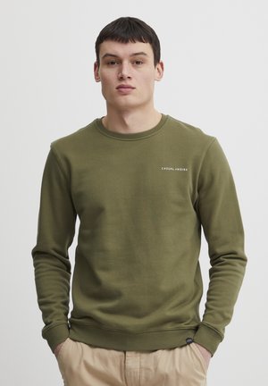 CFSEVERIN - CREW NECK SWEAT - Sweatshirt - burnt olive