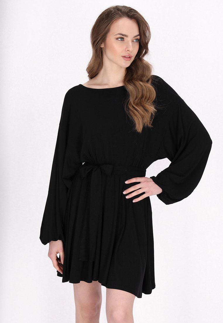 dreimaster Jerseyjurk zwart