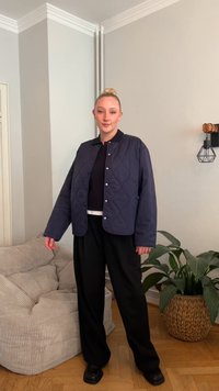 Vero Moda VMSABINE BUTTON JACKET - Ľahká bunda - navy blazer