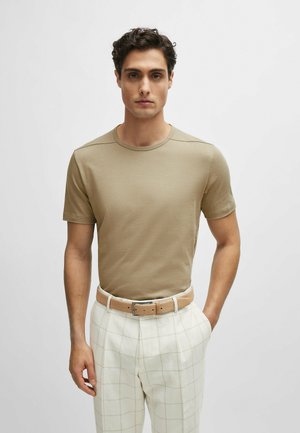 BOSS PTIBURT  - T-shirt basic - khaki five