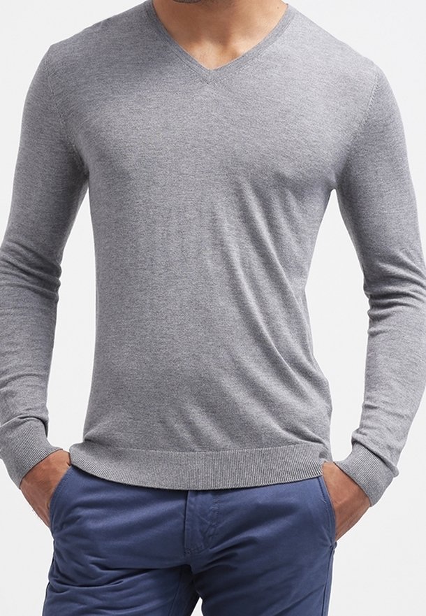 United Colors of Benetton Svetr - dark grey