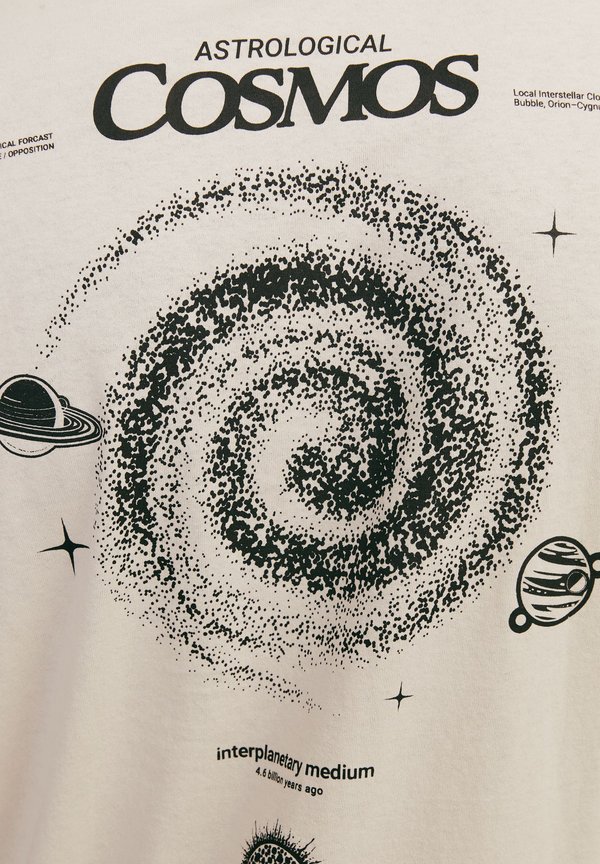 JORCOSMOS TEE UNISEX - Print T-shirt - moonbeam2