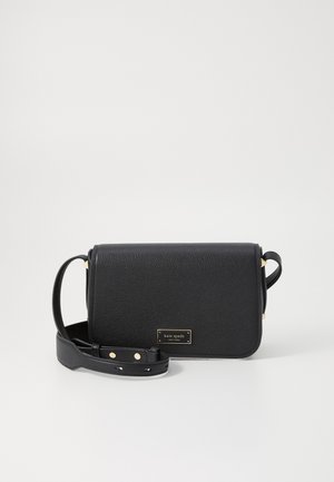 SMALL FLAP CROSSBODY - Skuldertasker - black