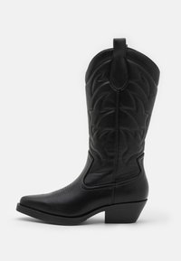 ONLBRONCO - Bottes de cowboy / motard - black