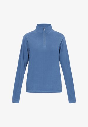 CO-BRANDED WITH FLYWEIGHT - Polárpulóver - blau