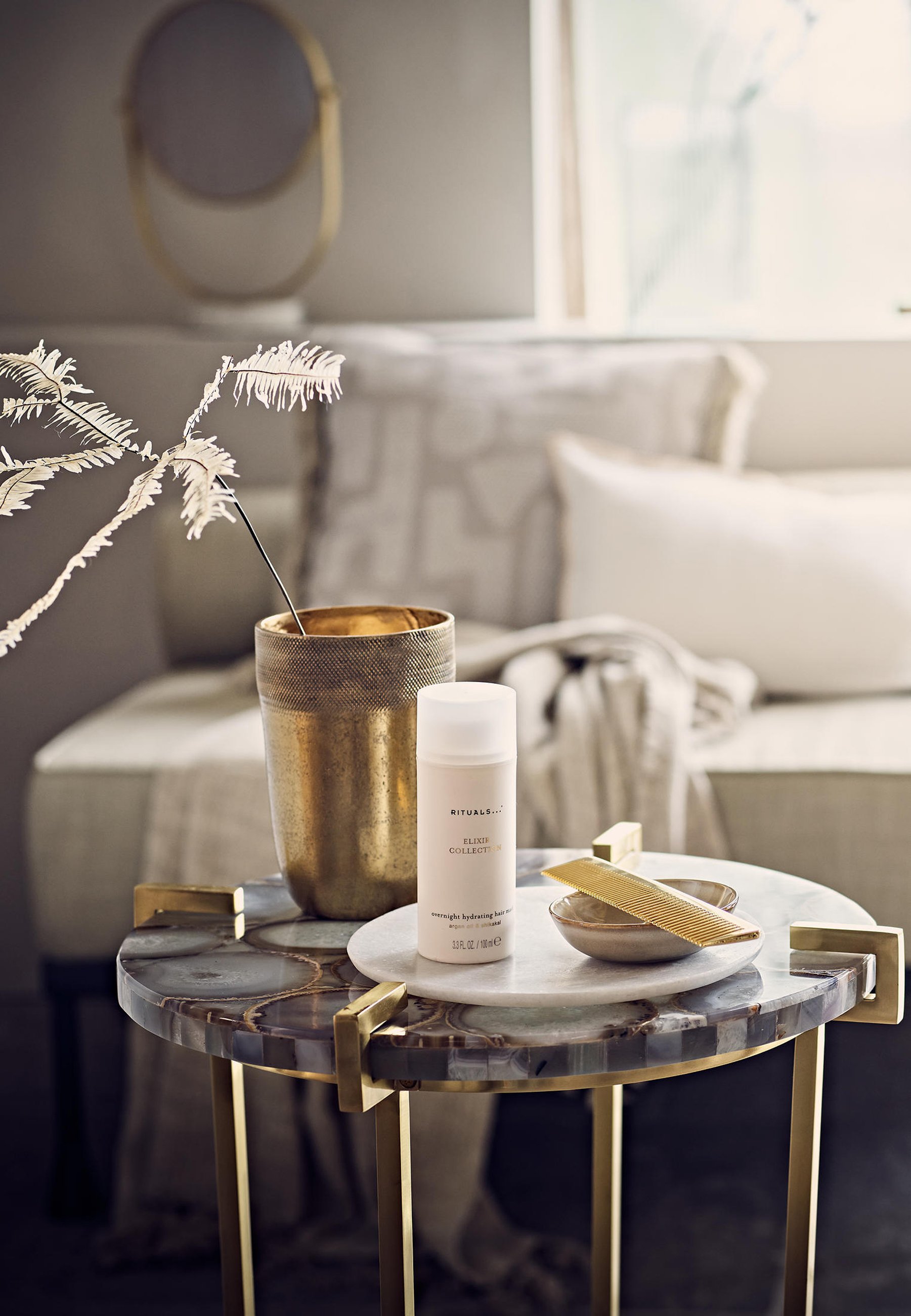 Rituals OVERNIGHT HYDRATING HAIR MASK - ELIXIR COLLECTION
