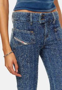 Diesel D EBUSH S - Vaqueros bootcut - blue