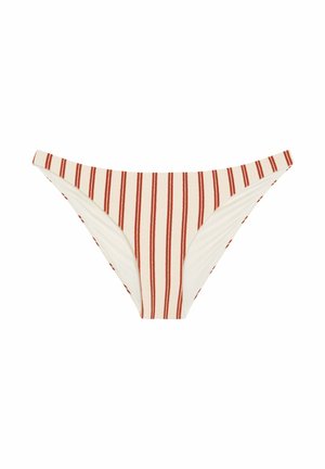 Robin Collection, MANDORLA CLASSIC BIKINI BOTTOM - Braguita de bikini - white/brown