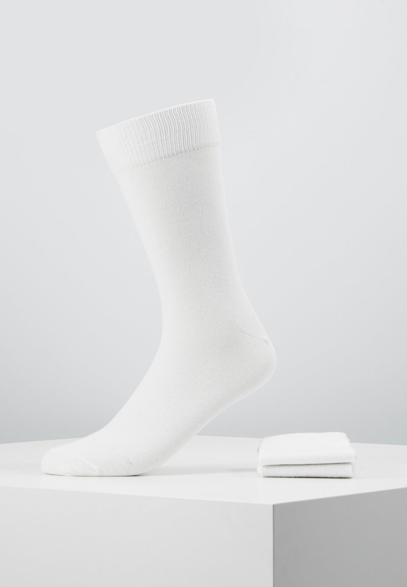 Pier One 3 PACK - Meias - white