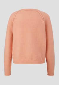 QS MIT ROLLSAUM - Trui - papaya