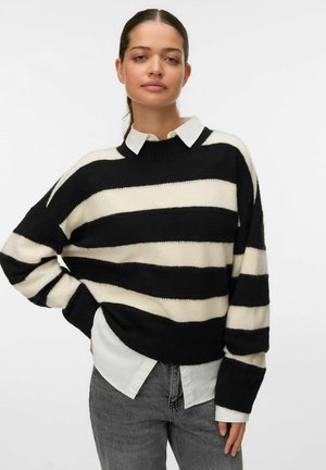 VMINEZ PULLOVER BOO - Jersey de punto - black