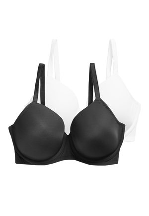 TWO PACK - Modrček „push-up“ - black