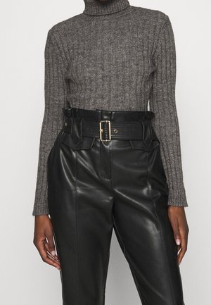 Pullover - mottled dark grey