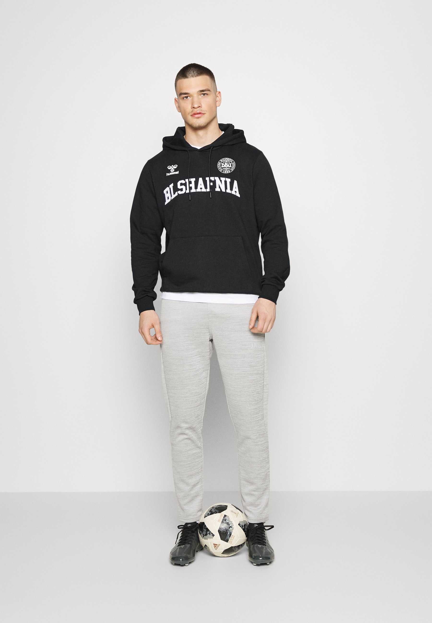 Hummel HML X DBU X BLS HOODIE - Kapuzenpullover - black/schwarz - Zalando.ch