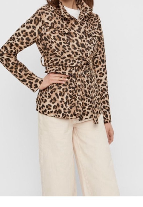 Pieces Fleecejacka - black