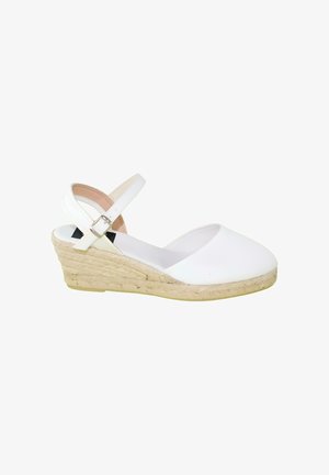 BDA, VALENCIANA MODELO SEVILLAS NATURAL - Zapatos de plataforma - blanco