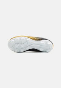 Diadora CATTURA II JR UNISEX - Nogometne kopačke za čvrstu podlogu - black/white/gold