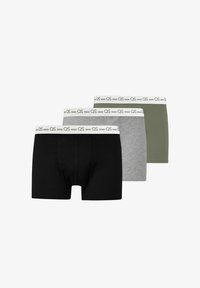 Unselected, schwarz grau melange