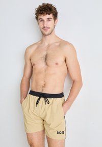 BOSS STARFISH Swimming shorts light beige/beige