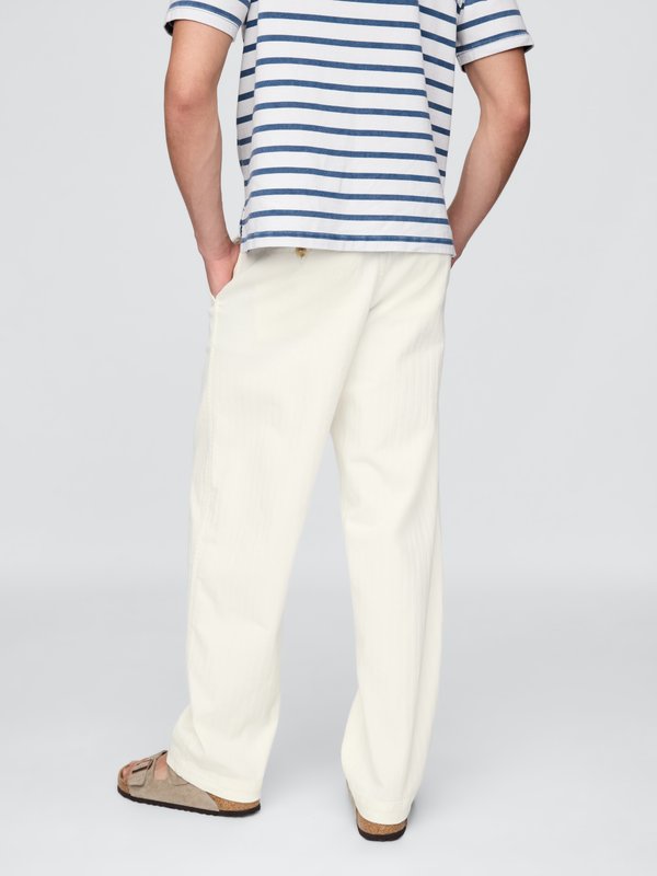 GAP X DOEN PLEAT JEAN - Straight leg jeans - herringbone3