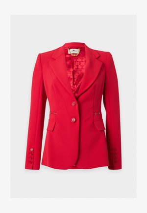 Elisabetta Franchi, WOMENS JACKET - Σακάκι - red passion