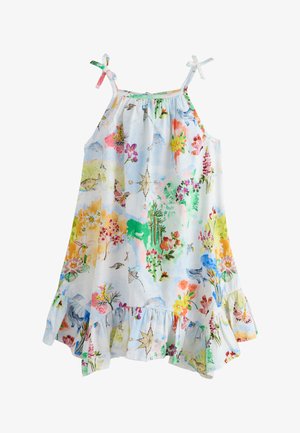 Next, REGULAR FIT - STRAPPY SUMMER DRESS . - Vestido informal - map print