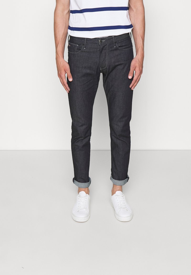 Emporio Armani POCKETS PANT - Traperice uskog kroja - blu navy