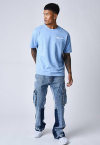 Project X Paris A POCHES - Vaqueros boyfriend - bleu