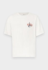 JENSEN TEE BOXY FIT - Printtipaita - off-white