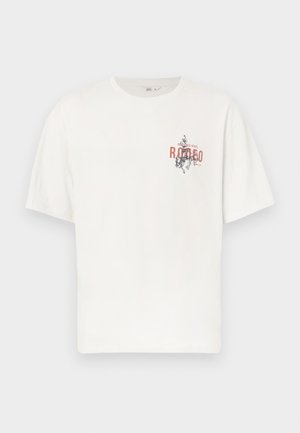 JENSEN TEE BOXY FIT - Print T-shirt - pristine
