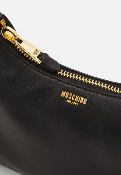 MOSCHINO MINI LETTERING - Sac à main - fantasia nero