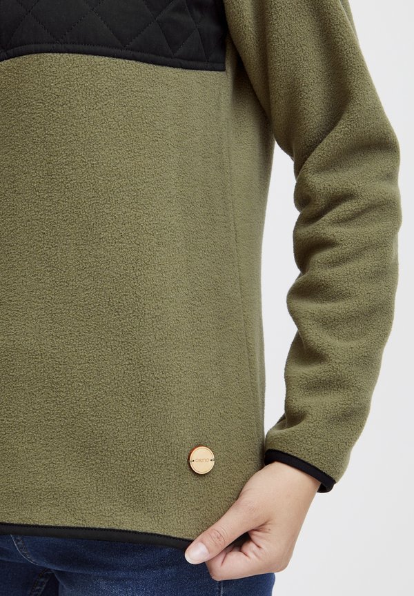 OXMalita - Fleece jumper - dusty olive2