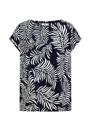 Cecil, DROPPED SHOULDER SHIRT MIT PRINT - Skjorter - universal blue