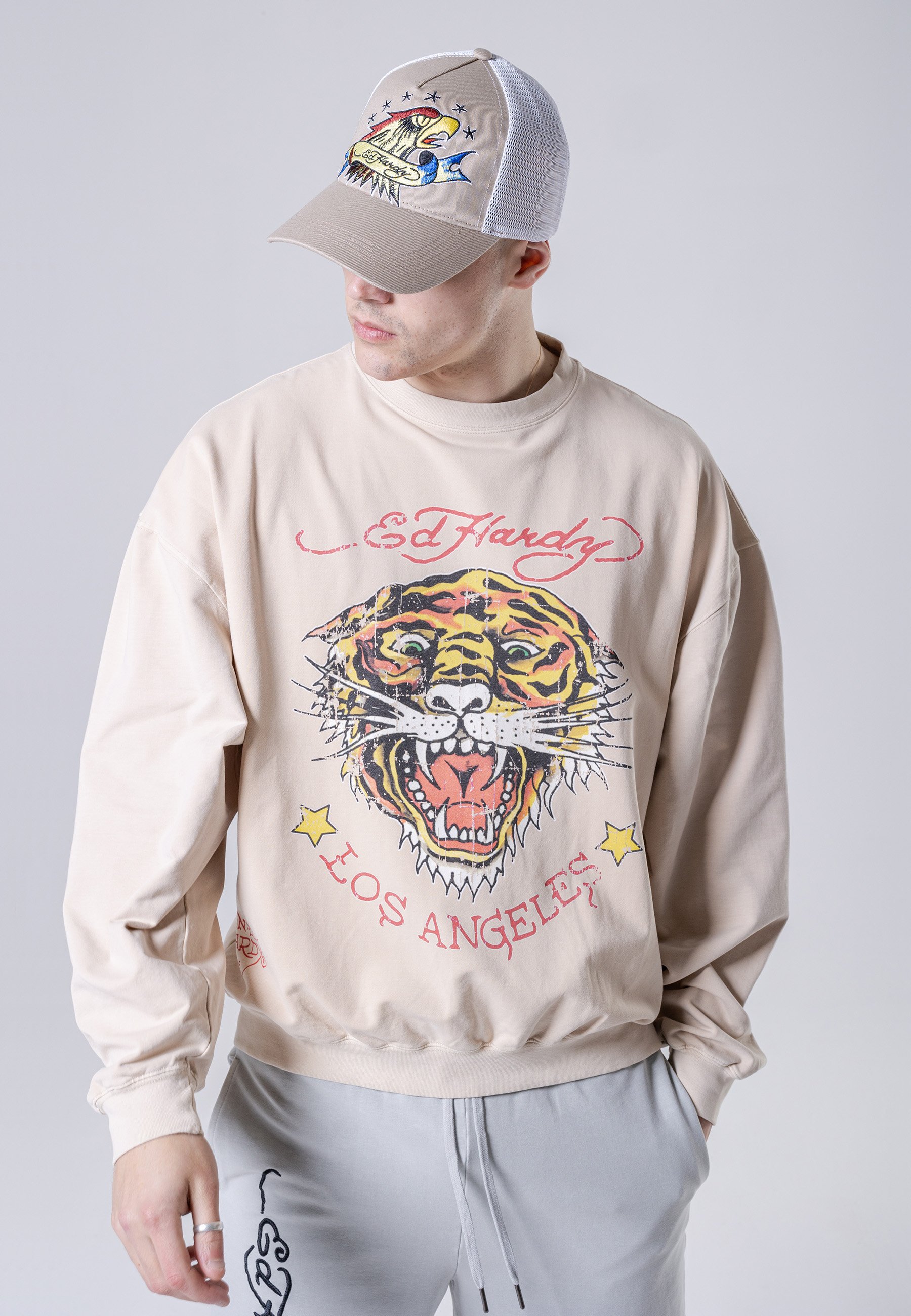 Ed Hardy TIGER-VINTAGE - Sweatshirt 