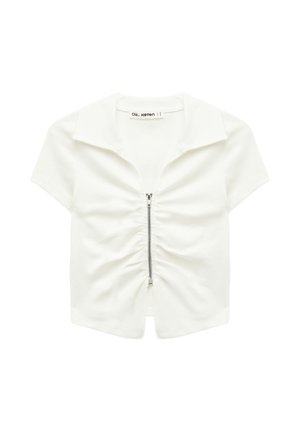 Koton, SHORT SLEEVE - Chaqueta de punto - beige