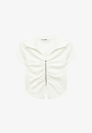 Koton, SHORT SLEEVE - Chaqueta de punto - beige