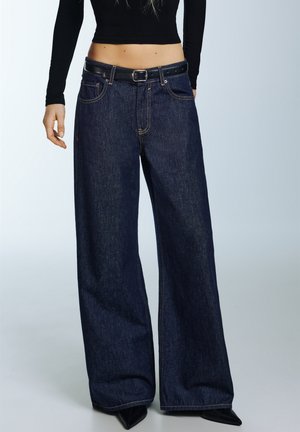 PULL&BEAR Laza szabású farmerek - blue denim