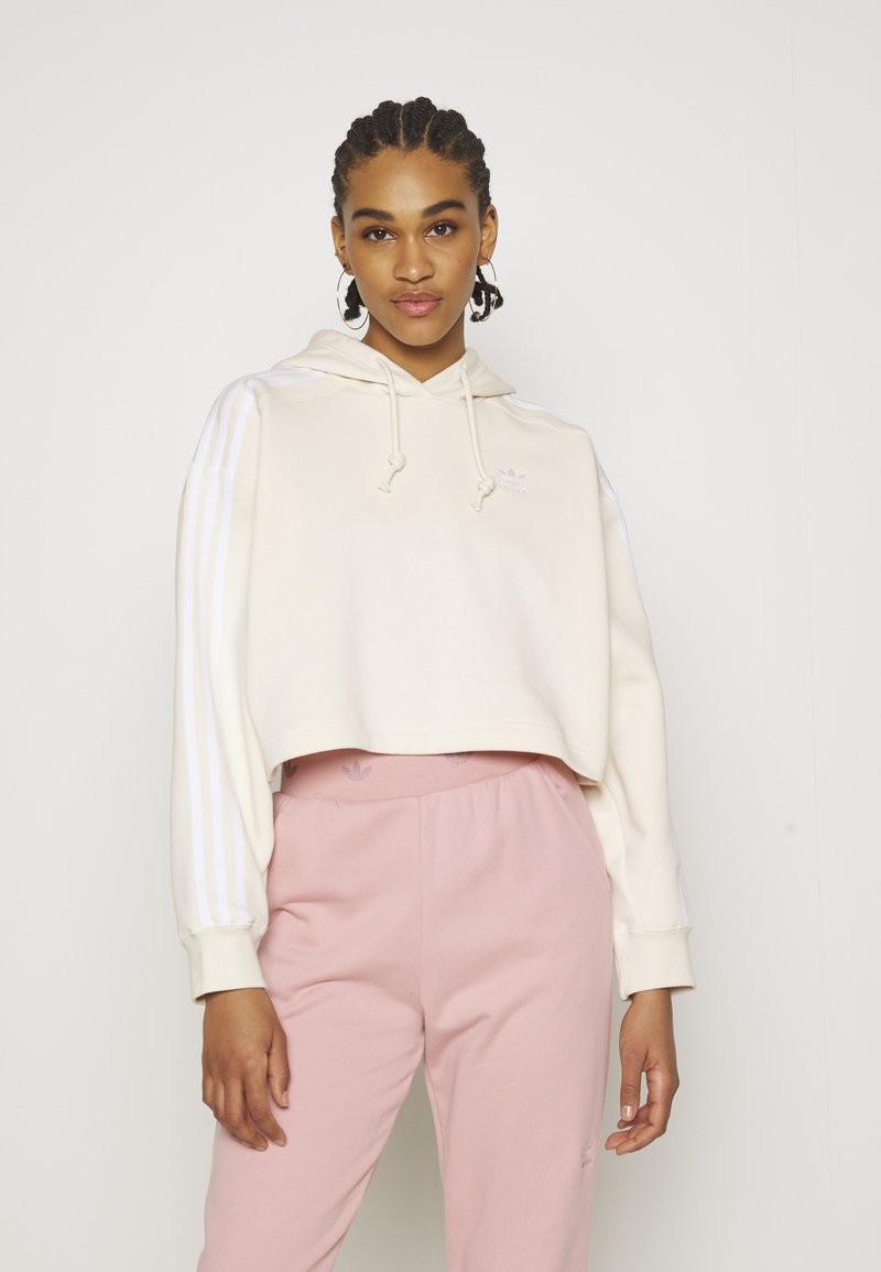 sweat blanc adidas femme