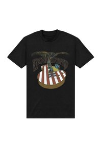 Henry Tiger Triko s potiskem - black