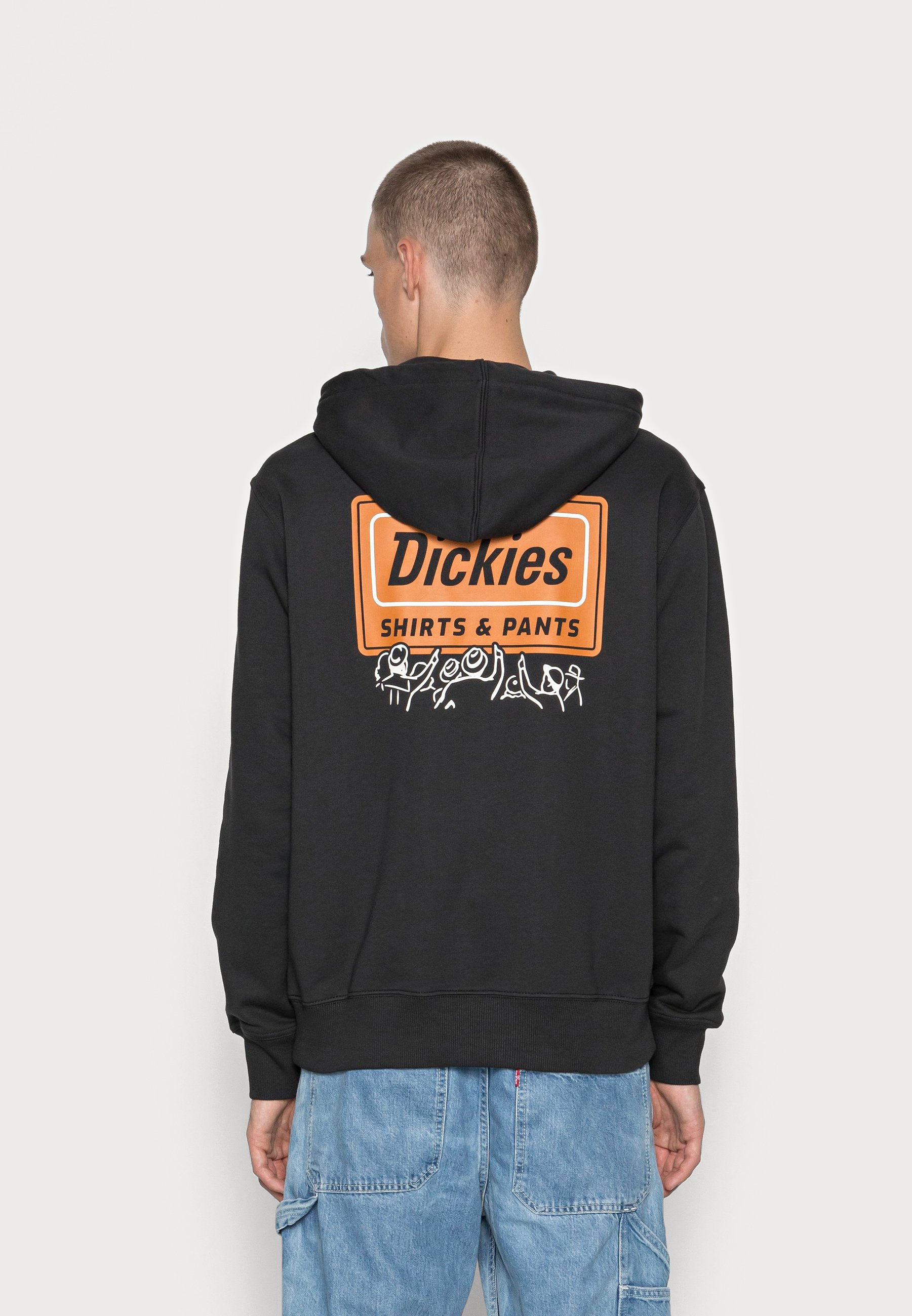 Dickies HARRISON HOODIE - Sudadera - black/negro - Zalando.es