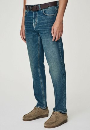 MOTIONFLEX - Jean slim - blue mid vintage