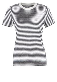 Selected Femme T-shirt med print - dark blue