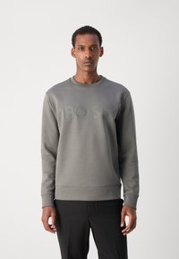 BOSS SALBO - Mikina - light pastel grey