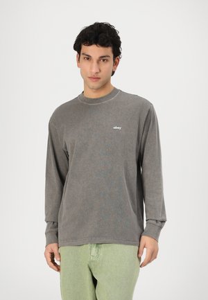LOWERCASE UNISEX - Long sleeved top - pigment digital black